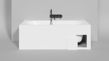 Ванна встраиваемая Salini ORNELLA 160x70, S-Sense, глянцевый белый 102316G