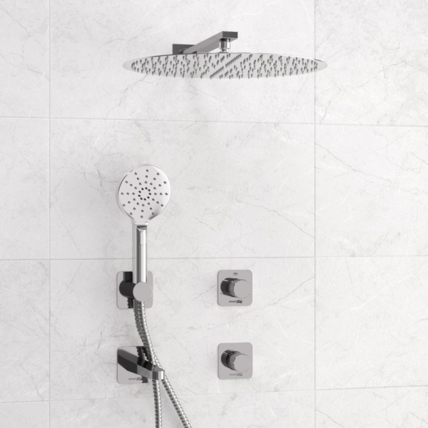 A4651.294.295.090.117.271.087.127 Встраиваемый комплект для ванны WasserKRAFT с верхней душевой насадкой, лейкой