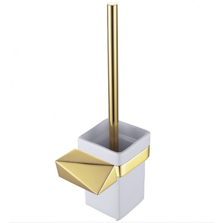 Ершик для унитаза Boheme New Venturo 10319-G Белый Золото