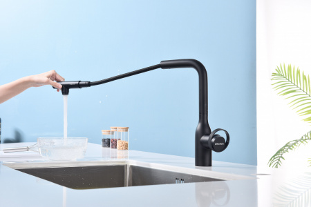 Смеситель для кухни Paulmark URBAN Ur213104-401(AN), антрацит