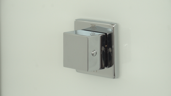 Душевая кабина Timo Premium IMPI  (100*100*220), стульчик прозрачный