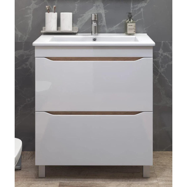 Тумба под раковину напольная VIGO Grani tn.GRI.OSK.75.2Y дуб золотой, 75 см