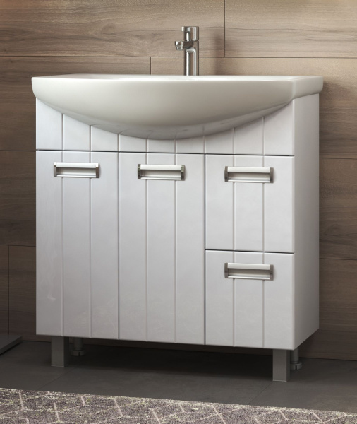 Тумба под раковину напольная VIGO Diana tn.DIA.BAL.80.2D.2Y, 80 см