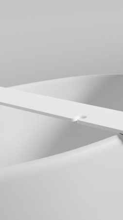 Полка для ванны Salini GABBIANO BASIC, RAL Classic, 1906202MF