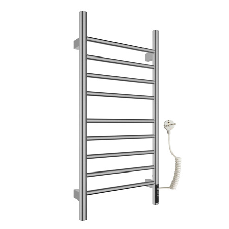 Полотенцесушитель электрический WONZON & WOGHAND, Брашированный никель (WW-AL409-BR)