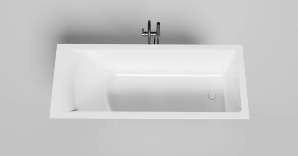 Ванна встраиваемая Salini CASCATA KIT 170x70 покраска по RAL полностью, S-Stone, матовый 104823MF