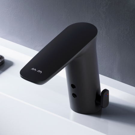 F50A02322 Inspire V2.0 Смеситель для умывальника AM.PM сенсорный, черный.