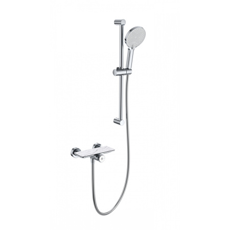 Смеситель для душа с гарнитуром WONZON & WOGHAND, Хром (WW-B2052-A-CR)