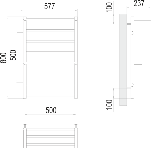 Аврора П8 500х800 бп500 Матовое золото