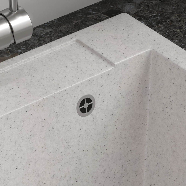 Кухонная мойка Reflexion Cubi RX1555TN, олово