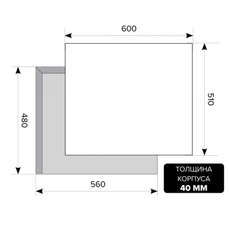 Варочная панель LEX GVE 750C IV CHAO000326