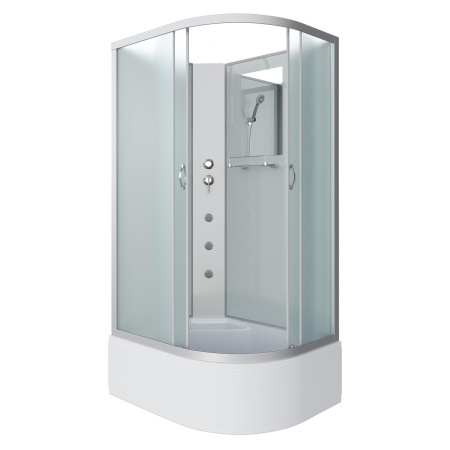 Душевая кабина Niagara Classic NG-2310-14LBKG (120х80х200) высокий поддон(40см),стекло матовое