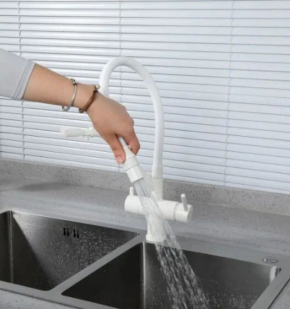 Смеситель для кухни с подключением фильтра питьевой воды Gappo G4398-88