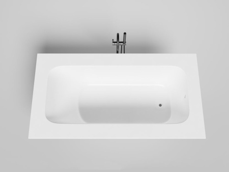 Ванна встраиваемая Salini ORLANDA PLUS 190x100 покраска по RAL полностью, S-Stone, матовый 102024MF