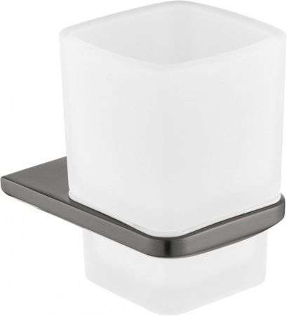 Настенный стакан одинарный Grocenberg AC0053 (Графит)