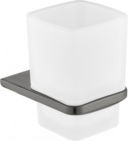 Настенный стакан одинарный Grocenberg AC0053 (Графит)