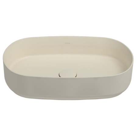 Раковина ISVEA Infinity накладная 550*360*120 цвет слоновая кость матовый 10NF65055SV-2K