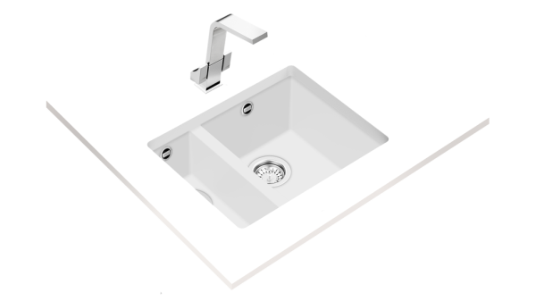 Кухонная мойка TEKA SQUARE 2B 560 ARTIC WHITE 115260033