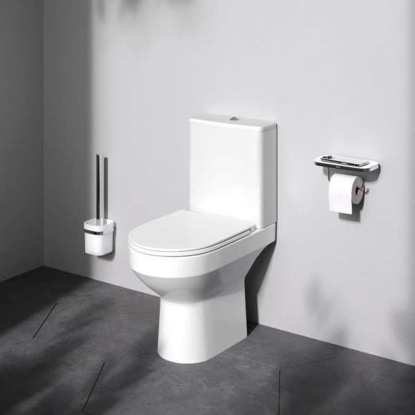 C708600SC Spirit V2.0 унитаз-компакт FlashClean с сиденьем микролифт