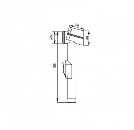 Гигиенический комплект IDDIS Bidet Hand Shower 0101F15I20 010