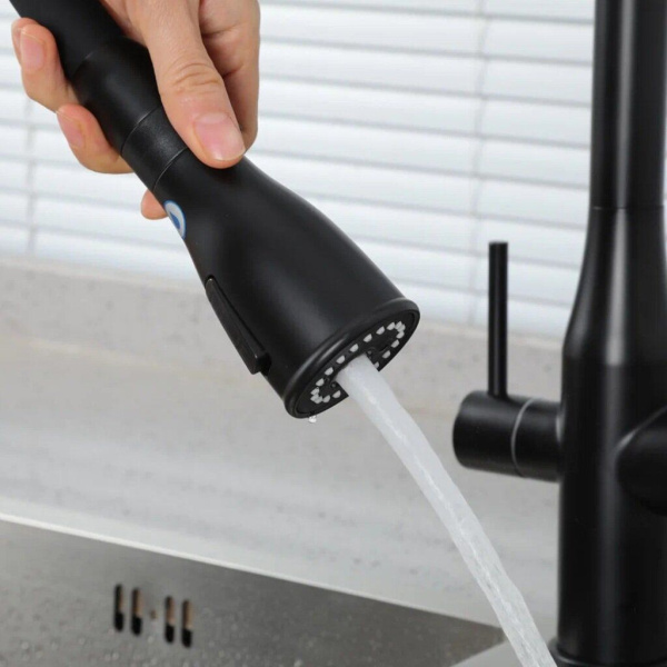 Смеситель для кухни с подключением фильтра питьевой воды Gappo G4399-76
