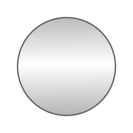 Зеркало с подсветкой LED Fixsen FX-1070F круглое 70х70 см, графит
