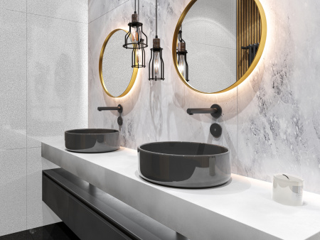 Встраиваемый сенсорный смеситель для раковины TIMO Saona 2373/03SM, черный