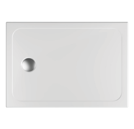 Душевой поддон 1000х700 ISVEA прямоугольный цвет черный матовый 10DT97368-42N