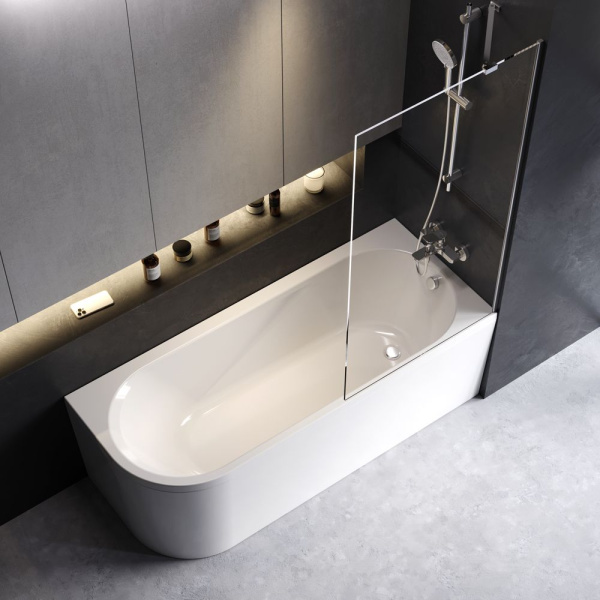 W94A-170R70W-ARP X-joy Комплект Ванна акриловая AM.PM угловая правосторонняя 170x70 см c каркасом, панелью