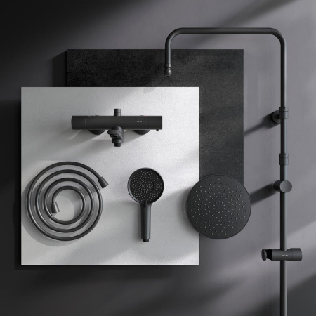 Душевая система AM.PM F0785A522 X-Joy с термостатом