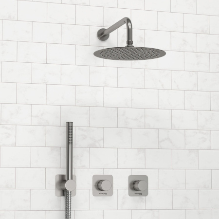 A6451.296.097.121.275.100.276  Встраиваемый комплект для душа WasserKRAFT с верхней душевой насадкой и лейкой