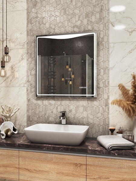 Зеркало VIGO Eva Media L 700, 70 см