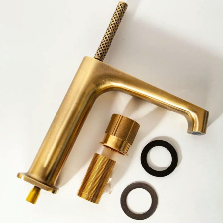 Cмеситель для раковины Hansberge H1090 Бронза