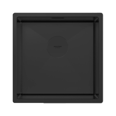 Мойка Paulmark NEXT 44 UNI PM214444-MBN 440х440х200 мм, нержавеющая сталь, матовый черный