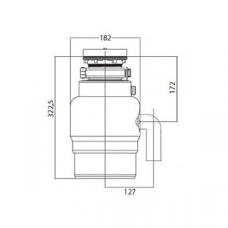 Измельчитель пищевых отходов TEKA TR 34.1 V TYPE