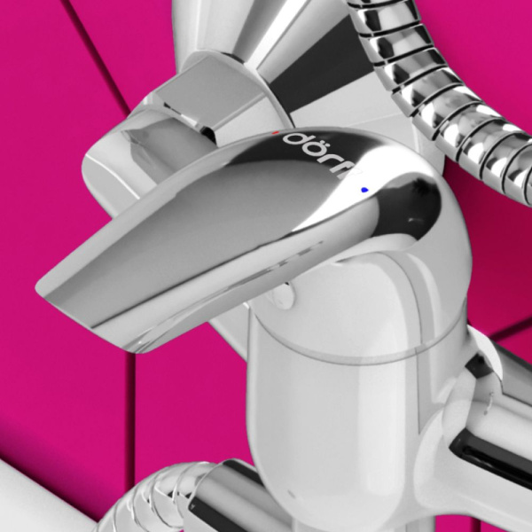 D1109500 Stark Смеситель для ванны и душа AM.PM с длинным изливом