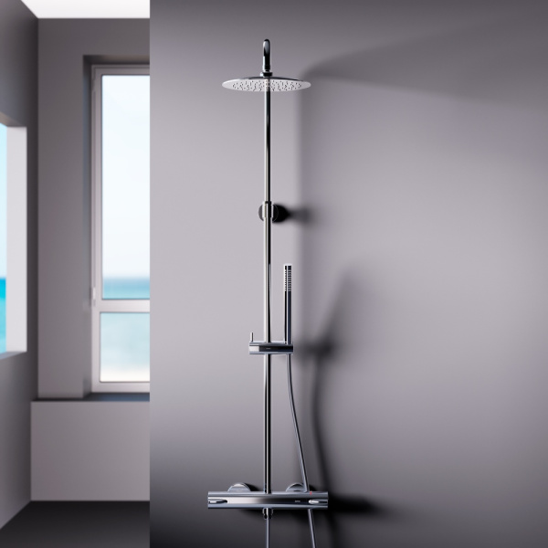 Душевая система AM.PM 936800000 Scandinavian Pure с термостатом
