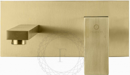 Cмеситель для раковины FILARETE Fing FL4040 (Матовое золото)