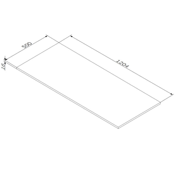 M8FST1200OF Func Столешница AM.PM, 120 см, цвет дерево