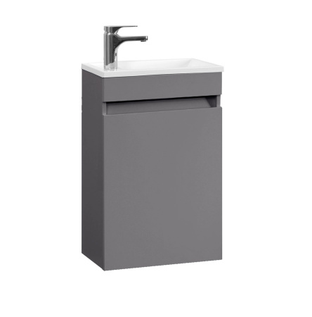 Тумба под умывальник Belux подвесная Чикаго 40 Pirite матовый