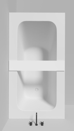 Полка для встраиваемой ванны Salini GABBIANO IN PLUS, белый, 1906210MN