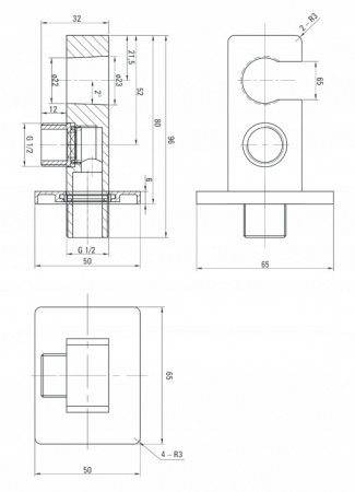Душевая система Deante Box BXYZNEAT