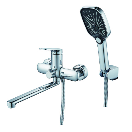 Смеситель для ванны Shevanik S8502, хром