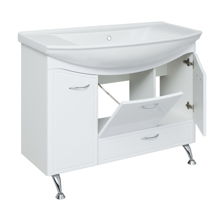 Тумба под раковину Runo  (под умывальник Стиль 105) Севилья 105 (00000000598)