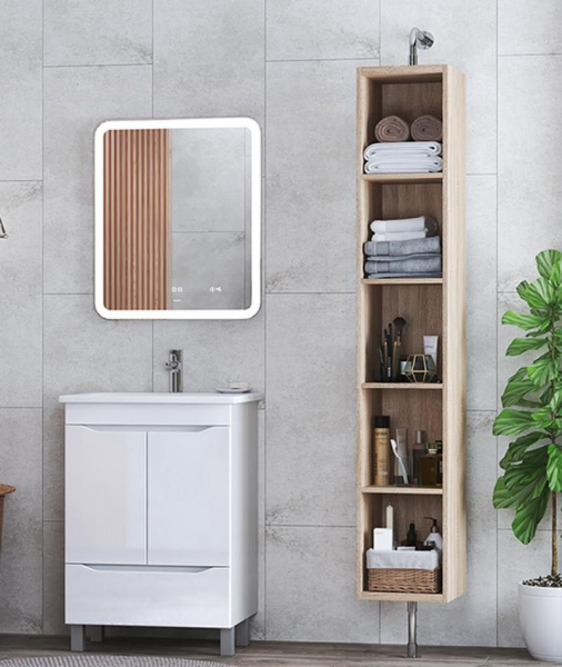 Тумба под раковину напольная VIGO Grani tn.GRI.OSK.75.2D.1Y, 75 см