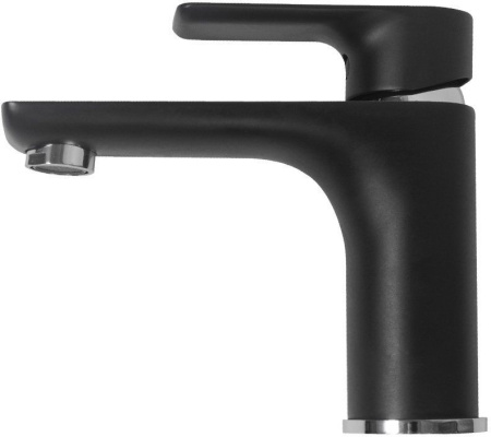 Cмеситель для раковины Hansberge H1099 Черный хром