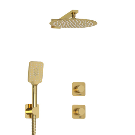 A8251.306.180.259.285.194.201 Встраиваемый комплект для душа WasserKRAFT с верхней душевой насадкой и лейкой