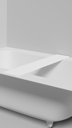 Полка для встраиваемой ванны Salini GABBIANO IN PLUS, белый, 1906210MN