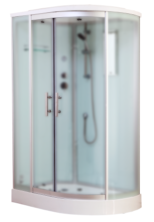 Душевая кабина Timo Standart T-6602 Silver Fabric L  (120*85*220), шт