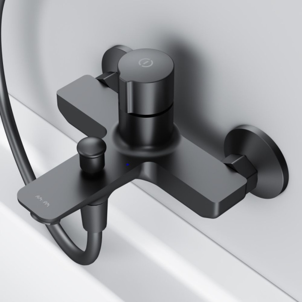 F85A10522_xxx X-Joy TouchReel Смеситель для ванны и душа AM.PM нажимной, чёрный